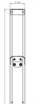Vertical Cable Rack Support - RCK-VRT