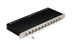 Fiber Splice Enclosure Stainless Steel 1RU 1x12 FC/APC, Splice components included