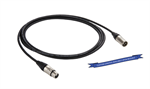 1' Mic cable 20 AWG Extra-Flexible, Heavy Duty FieldFlex FXLR-MXLR Nickel/Silver - FF220 cable