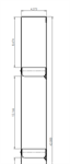 Vertical Cable Rack Support - RCK-VRT