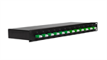 Fiber Splice Enclosure 1RU 1x12 SC/APC , Splice components included