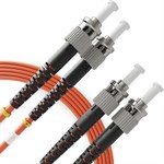 Duplex ST Patch Cord MM 1 meter