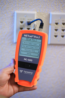 Data & Coax Tester - NETcat® Pro2 Tester NC-500