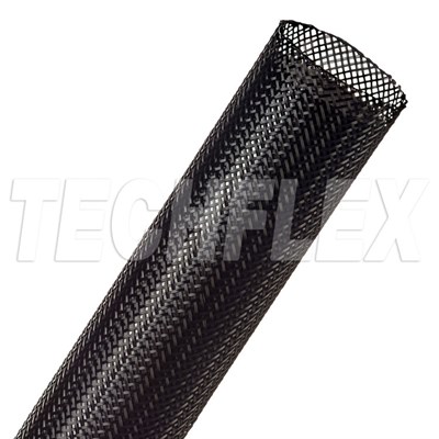 Cable Sleeving - braided, expandable - PT grade - size: 1.25 inch. nom. 50' spool