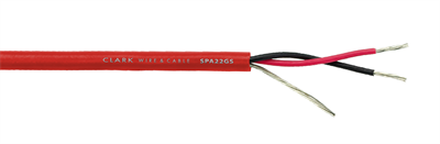 Analog Single-Pair Shielded: 22 AWG - SPA22GS-Red