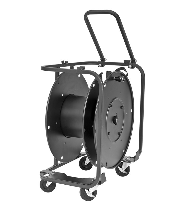 Reel Large, Stackable: Divider disk and Casters - CWR-2CD