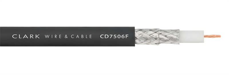 RG6 HD/SDI Coax: Ultra-Flexible - CD7506F-Black