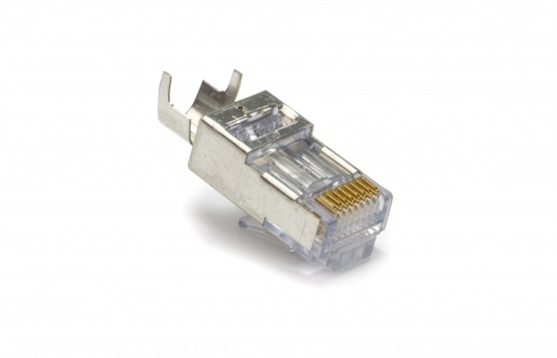 EZ-RJ45 Shielded for CAT5e & CAT6 with External Ground